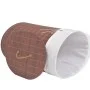 Brauner ovaler Bambus-Wäschekorb von vidaXL, Wäschekörbe - Ref: Foro24-245580, Preis: 29,65 €, Rabatt: %