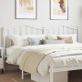 Kopfteil aus weißem Metall, 180 cm von vidaXL, Kopf- und Fußteile - Ref: Foro24-373874, Preis: 29,22 €, Rabatt: %