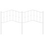 Kopfteil aus weißem Metall, 180 cm von vidaXL, Kopf- und Fußteile - Ref: Foro24-373874, Preis: 29,22 €, Rabatt: %