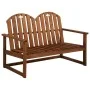 vidaxL Banco de jardín de madera maciza acacia 110 cm de vidaXL, Bancos de jardín - Ref: Foro24-44034, Precio: 135,01 €, Desc...