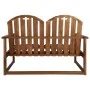 vidaxL Banco de jardín de madera maciza acacia 110 cm de vidaXL, Bancos de jardín - Ref: Foro24-44034, Precio: 135,01 €, Desc...