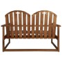 vidaxL Gartenbank aus massivem Akazienholz, 110 cm von vidaXL, Gartenbänke - Ref: Foro24-44034, Preis: 142,43 €, Rabatt: %