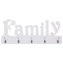 Perchero de pared FAMILY 74x29,5 cm