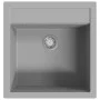 Gray Granite Single Bowl Kitchen Sink by vidaXL, Sinks - Ref: Foro24-142949, Price: 166,17 €, Discount: %