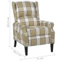Liegestuhl aus grünem Stoff von vidaXL, Sessel - Ref: Foro24-329308, Preis: 217,95 €, Rabatt: %