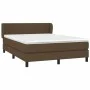 Boxspringbett mit dunkelbrauner Stoffmatratze 140x200 cm von vidaXL, Betten und Lattenroste - Ref: Foro24-3126248, Preis: 431...