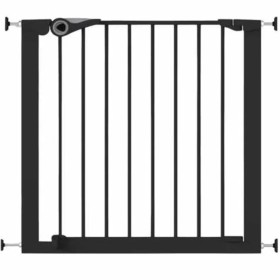 Noma Puerta de seguridad Easy Pressure Fit 75-82 cm metal negra