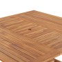 Gartentisch aus massivem Teakholz 150x150x76 cm von vidaXL, Gartentische - Ref: Foro24-49008, Preis: 307,95 €, Rabatt: %