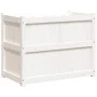 Pflanzgefäß aus massivem Weißkiefernholz, 90 x 50 x 70 cm von vidaXL, Töpfe und Pflanzgefäße - Ref: Foro24-837470, Preis: 89,...