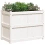 Solid white pine wood planter 90x50x70 cm by vidaXL, Pots and planters - Ref: Foro24-837470, Price: 89,95 €, Discount: %