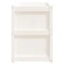 Pflanzgefäß aus massivem Kiefernholz weiß 90x50x70 cm von vidaXL, Töpfe und Pflanzgefäße - Ref: Foro24-837470, Preis: 89,95 €...