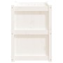 Pflanzgefäß aus massivem Kiefernholz weiß 90x50x70 cm von vidaXL, Töpfe und Pflanzgefäße - Ref: Foro24-837470, Preis: 100,96 ...