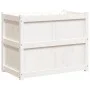 Solid white pine wood planter 90x50x70 cm by vidaXL, Pots and planters - Ref: Foro24-837470, Price: 89,95 €, Discount: %