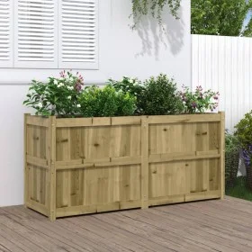 Impregnated pine wood planter 150x50x70 cm by vidaXL, Pots and planters - Ref: Foro24-837493, Price: 143,99 €, Discount: %