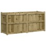Pflanzkübel aus imprägniertem Kiefernholz 150x50x70 cm von vidaXL, Töpfe und Pflanzgefäße - Ref: Foro24-837493, Preis: 145,59...