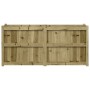 Impregnated pine wood planter 150x50x70 cm by vidaXL, Pots and planters - Ref: Foro24-837493, Price: 136,94 €, Discount: %