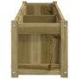 Pine wood planter box impregnated 180x31x31 cm by vidaXL, Pots and planters - Ref: Foro24-837502, Price: 104,77 €, Discount: %