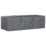 Schwarze Gartenkissentasche aus Polyethylen, 135 x 40 x 55 cm von vidaXL, Abdeckungen für Gartenmöbel - Ref: Foro24-319345, P...