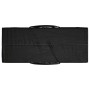 Schwarze Gartenkissentasche aus Polyethylen, 135 x 40 x 55 cm von vidaXL, Abdeckungen für Gartenmöbel - Ref: Foro24-319345, P...