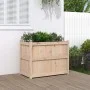 Jardinera de madera maciza de pino 90x50x70 cm de vidaXL, Maceteros y jardineras - Ref: Foro24-837469, Precio: 83,96 €, Descu...