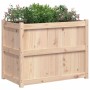 Massive Holzblumenkasten aus Kiefer 90x50x70 cm von vidaXL, Töpfe und Pflanzgefäße - Ref: Foro24-837469, Preis: 84,68 €, Raba...