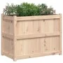 Massive Holzblumenkasten aus Kiefer 90x50x70 cm von vidaXL, Töpfe und Pflanzgefäße - Ref: Foro24-837469, Preis: 84,68 €, Raba...