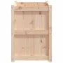 Jardinera de madera maciza de pino 90x50x70 cm de vidaXL, Maceteros y jardineras - Ref: Foro24-837469, Precio: 83,96 €, Descu...