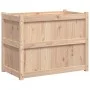 Jardinera de madera maciza de pino 90x50x70 cm de vidaXL, Maceteros y jardineras - Ref: Foro24-837469, Precio: 83,96 €, Descu...