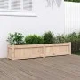 Massive Holzblumenkasten aus Kiefer 150x31x31 cm von vidaXL, Töpfe und Pflanzgefäße - Ref: Foro24-837474, Preis: 74,55 €, Rab...