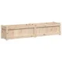 Massive Holzblumenkasten aus Kiefer 150x31x31 cm von vidaXL, Töpfe und Pflanzgefäße - Ref: Foro24-837474, Preis: 74,55 €, Rab...