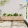 Jardinera de madera maciza de pino 150x31x31 cm de vidaXL, Maceteros y jardineras - Ref: Foro24-837474, Precio: 74,52 €, Desc...