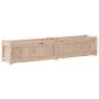 Jardinera de madera maciza de pino 150x31x31 cm de vidaXL, Maceteros y jardineras - Ref: Foro24-837474, Precio: 74,52 €, Desc...
