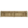 Jardineras de exterior 2 unidades madera impregnada de pino by vidaXL, Pots and planters - Ref: Foro24-837483, Price: 171,47 ...