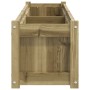 Außenblumenkästen, 2 Stück, imprägniertes Kiefernholz. von vidaXL, Töpfe und Pflanzgefäße - Ref: Foro24-837483, Preis: 171,47...