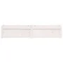 Jardinera de madera maciza de pino blanca 150x31x31 cm by vidaXL, Pots and planters - Ref: Foro24-837476, Price: 88,28 €, Dis...