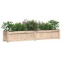 Außenblumenkästen, 2 Stück Massivholz aus Kiefer von vidaXL, Töpfe und Pflanzgefäße - Ref: Foro24-837495, Preis: 115,42 €, Ra...