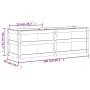 Jardinera de madera de pino impregnada 150x50x50cm by vidaXL, Pots and planters - Ref: Foro24-837488, Price: 149,25 €, Discou...