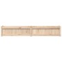 Jardineras de exterior 2 unidades madera maciza de pino by vidaXL, Pots and planters - Ref: Foro24-837495, Price: 115,37 €, D...