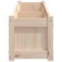 Außenblumenkästen, 2 Stück Massivholz aus Kiefer von vidaXL, Töpfe und Pflanzgefäße - Ref: Foro24-837495, Preis: 115,42 €, Ra...