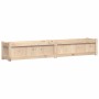 Jardineras de exterior 2 unidades madera maciza de pino by vidaXL, Pots and planters - Ref: Foro24-837495, Price: 115,37 €, D...