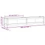 Außenblumenkästen, 2 Stück Massivholz aus Kiefer von vidaXL, Töpfe und Pflanzgefäße - Ref: Foro24-837495, Preis: 114,47 €, Ra...