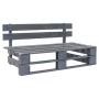 Pallet garden sofa with sand-colored pine wood cushions by vidaXL, Outdoor sofas - Ref: Foro24-275287, Price: 125,39 €, Disco...