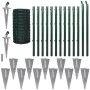 Euro Green Steel Fence 25x0.8 m by vidaXL, fence panels - Ref: Foro24-142387, Price: 214,01 €, Discount: %