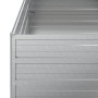 Blumenbeet aus silberverzinktem Stahl, 100 x 100 x 77 cm von vidaXL, Töpfe und Pflanzgefäße - Ref: Foro24-316883, Preis: 60,3...