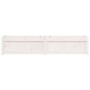 Outdoor planters 2 units solid white pine wood by vidaXL, Pots and planters - Ref: Foro24-837477, Price: 189,61 €, Discount: %