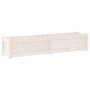 Outdoor planters 2 units solid white pine wood by vidaXL, Pots and planters - Ref: Foro24-837477, Price: 189,61 €, Discount: %