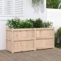 Pflanzgefäß aus massivem Kiefernholz, 150 x 50 x 70 cm von vidaXL, Töpfe und Pflanzgefäße - Ref: Foro24-837489, Preis: 144,62...