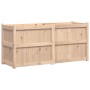 Pflanzgefäß aus massivem Kiefernholz, 150 x 50 x 70 cm von vidaXL, Töpfe und Pflanzgefäße - Ref: Foro24-837489, Preis: 146,36...