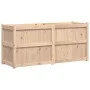 Solid pine wood planter 150x50x70 cm by vidaXL, Pots and planters - Ref: Foro24-837489, Price: 144,62 €, Discount: %
