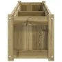 Jardinera de madera de pino impregnada 150x31x31 cm de vidaXL, Maceteros y jardineras - Ref: Foro24-837482, Precio: 79,86 €, ...